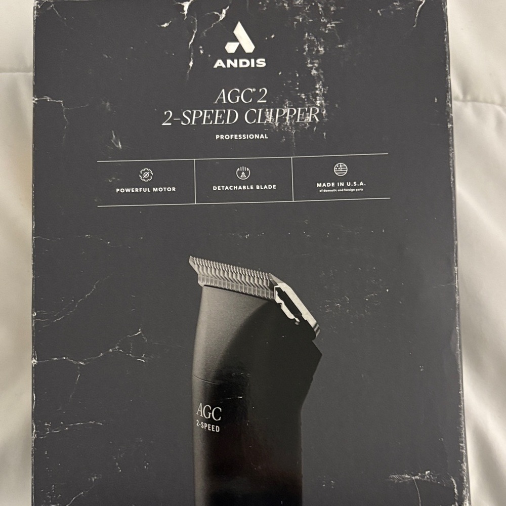Andis AGC 2-Speed Black Clipper